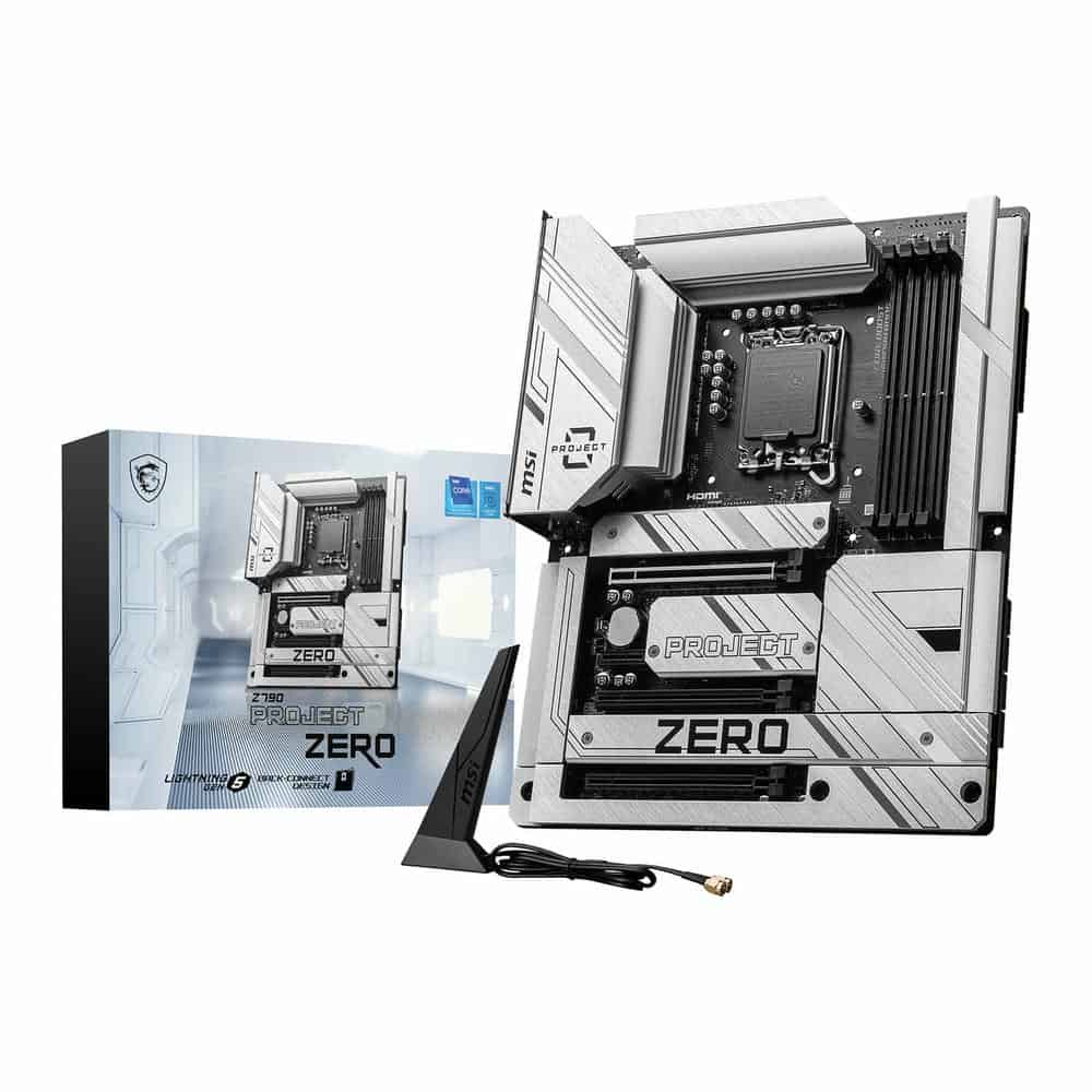 (image for) MSI Intel Z790 PROJECT ZERO DDR5 ATX Open Box Motherboard